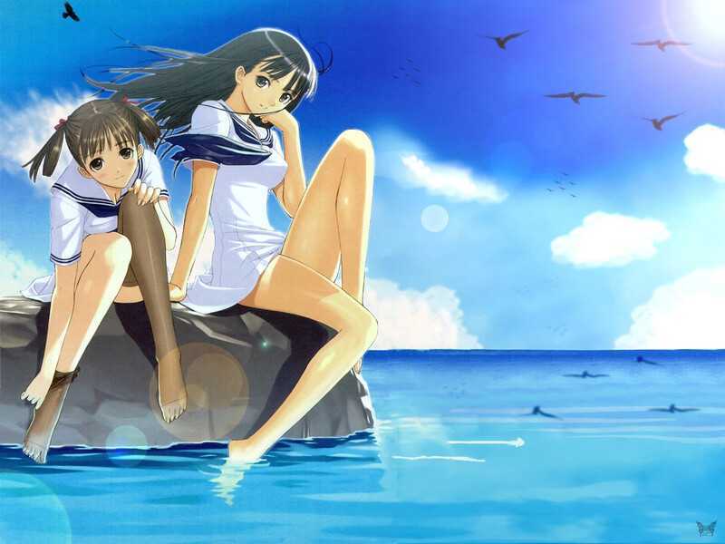 [经典ADV/新汉化]空之色、水之色/そらのいろ、みずいろ AI汉化版[1.6G]